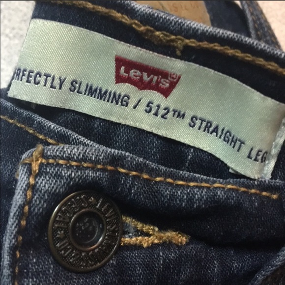 Levi’s perfectly Slimming DISCONTINUED JEANS 512 - Picture 2 of 3